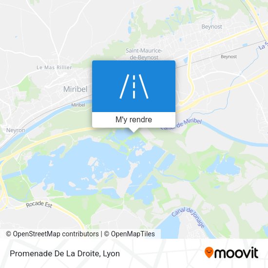 Promenade De La Droite plan