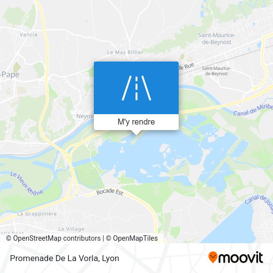 Promenade De La Vorla plan