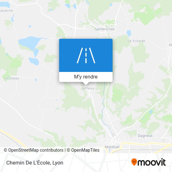 Chemin De L'École plan