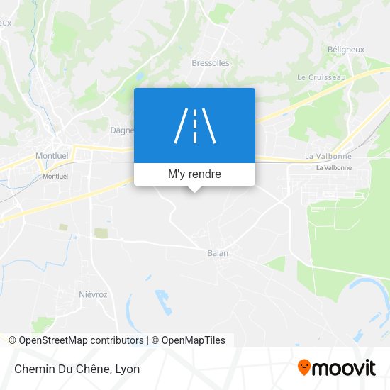 Chemin Du Chêne plan