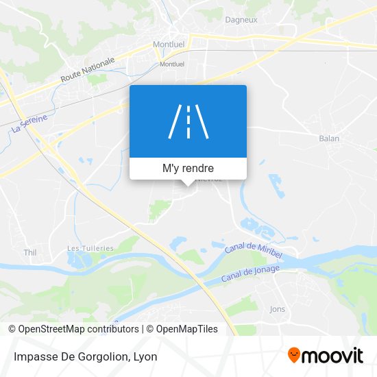 Impasse De Gorgolion plan