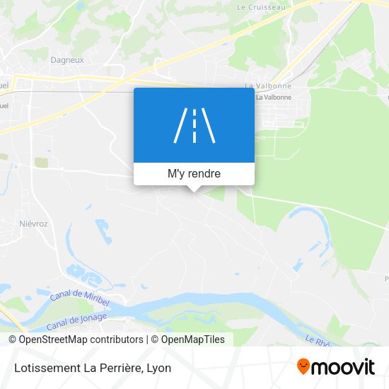 Lotissement La Perrière plan