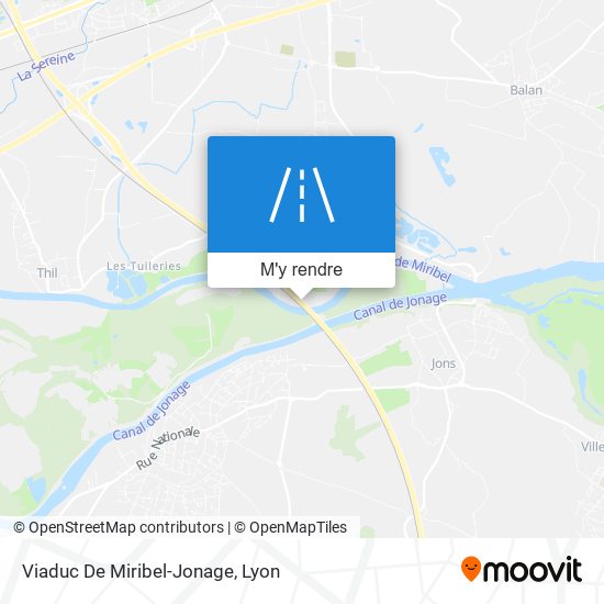 Viaduc De Miribel-Jonage plan