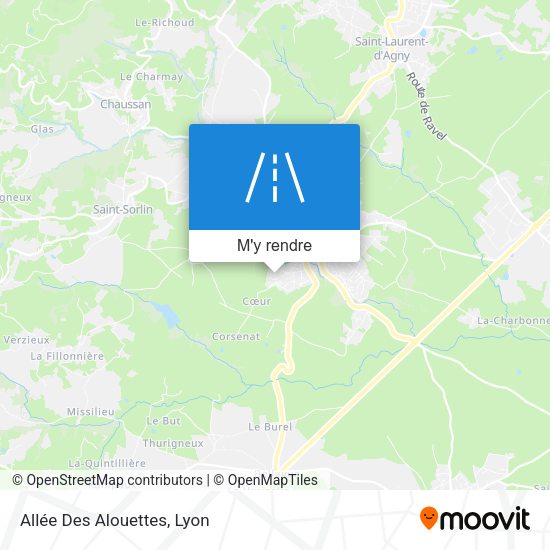 Allée Des Alouettes plan