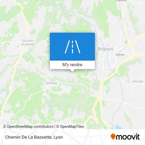 Chemin De La Bassette plan