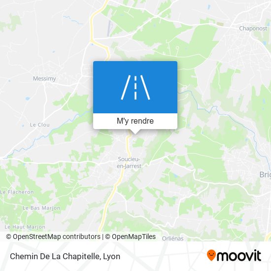 Chemin De La Chapitelle plan