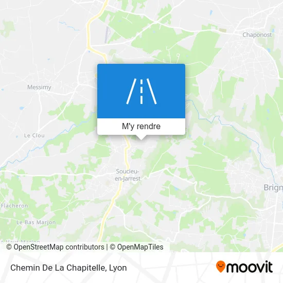 Chemin De La Chapitelle plan