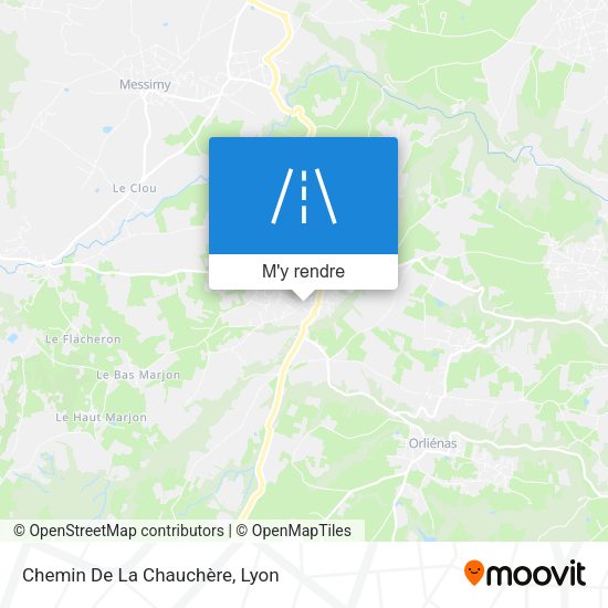 Chemin De La Chauchère plan