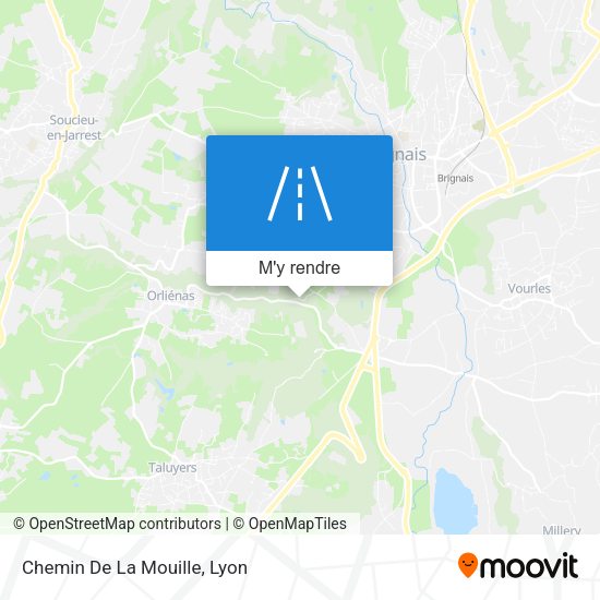 Chemin De La Mouille plan
