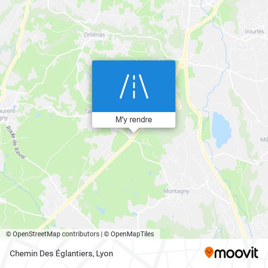 Chemin Des Églantiers plan