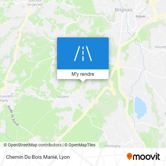 Chemin Du Bois Manié plan