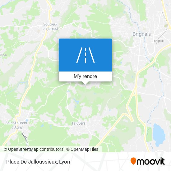 Place De Jalloussieux plan