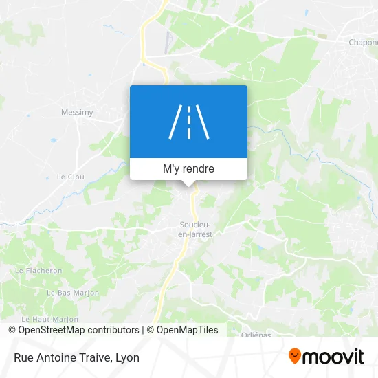 Rue Antoine Traive plan