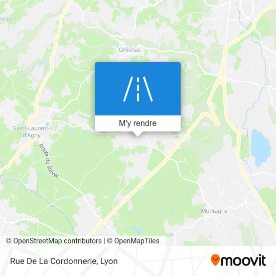 Rue De La Cordonnerie plan