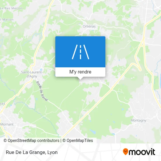 Rue De La Grange plan