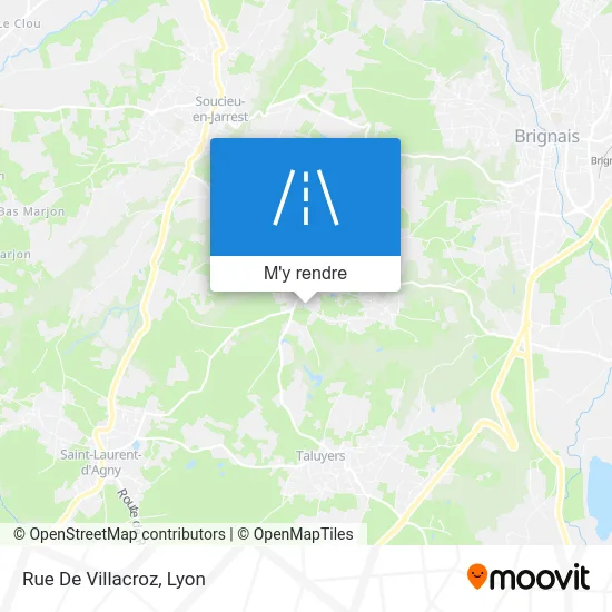 Rue De Villacroz plan