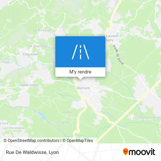 Rue De Waldwisse plan