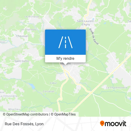 Rue Des Fossés plan