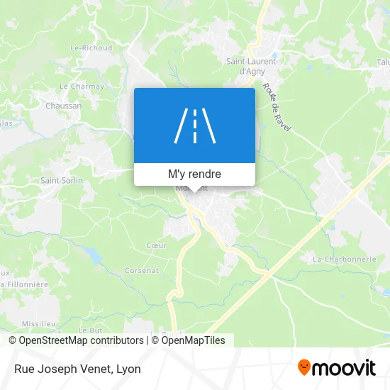 Rue Joseph Venet plan