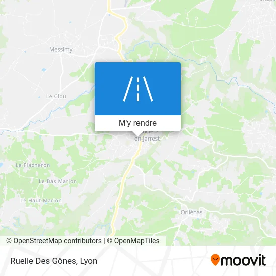 Ruelle Des Gônes plan