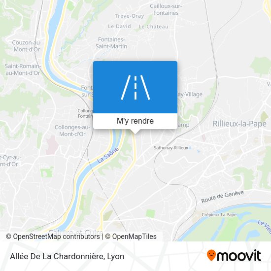 Allée De La Chardonnière plan