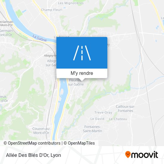Allée Des Blés D'Or plan