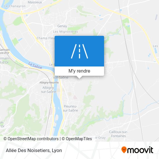 Allée Des Noisetiers plan