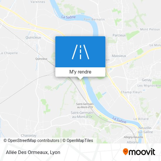 Allée Des Ormeaux plan