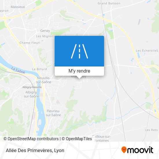 Allée Des Primevères plan