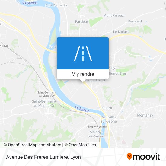 Avenue Des Frères Lumière plan