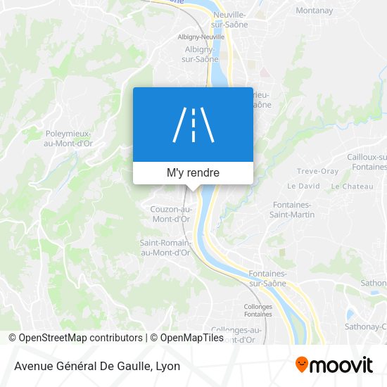 Avenue Général De Gaulle plan