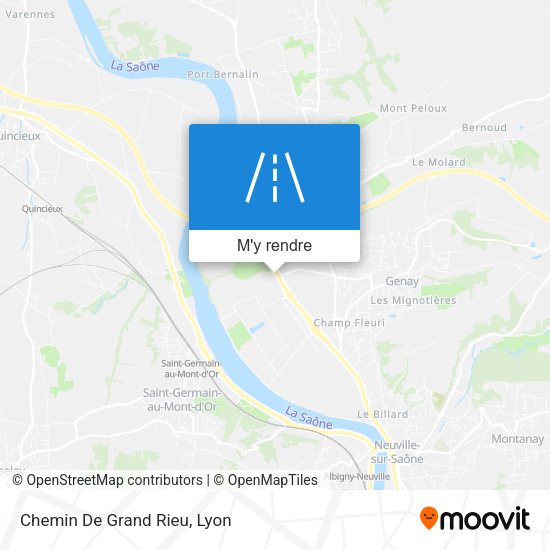 Chemin De Grand Rieu plan
