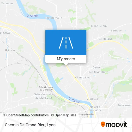 Chemin De Grand Rieu plan