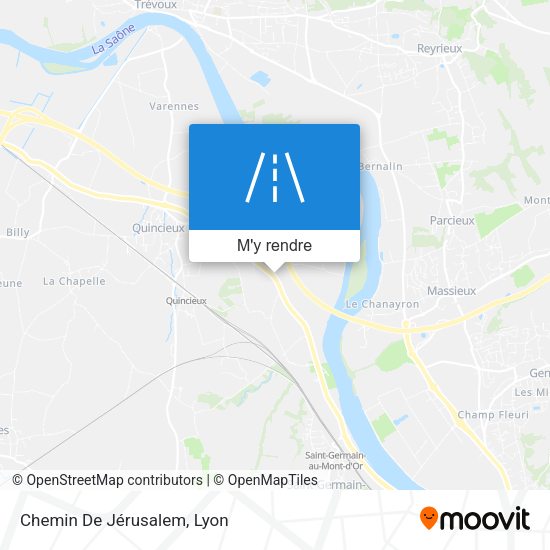 Chemin De Jérusalem plan