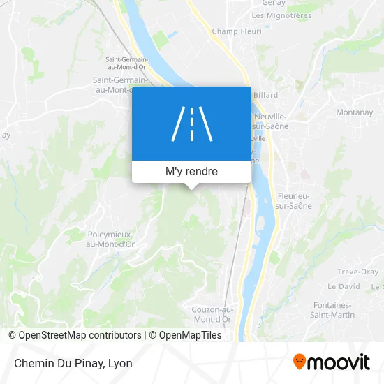 Chemin Du Pinay plan