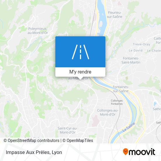 Impasse Aux Prêles plan