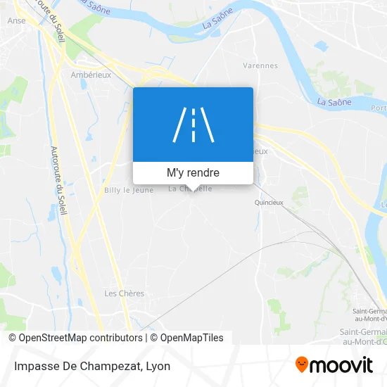 Impasse De Champezat plan