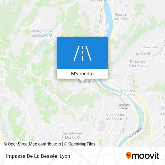 Impasse De La Bessée plan