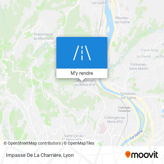 Impasse De La Charrière plan