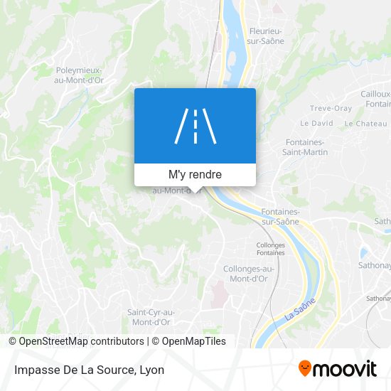 Impasse De La Source plan