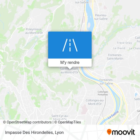 Impasse Des Hirondelles plan