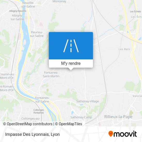 Impasse Des Lyonnais plan