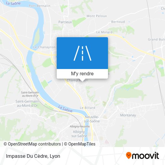 Impasse Du Cèdre plan