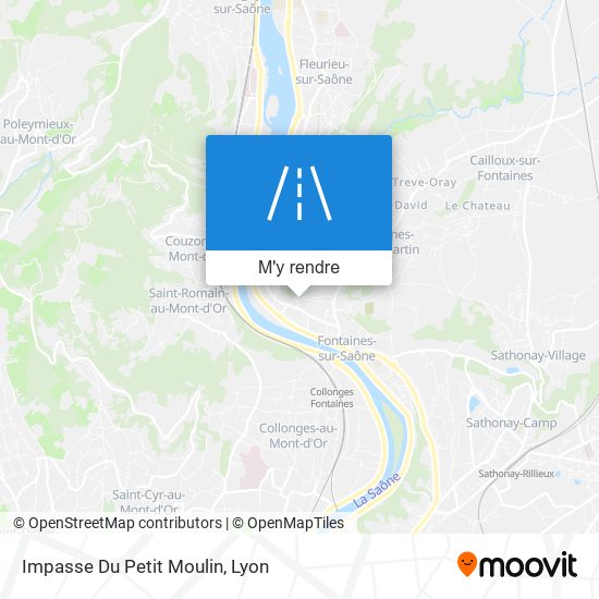 Impasse Du Petit Moulin plan