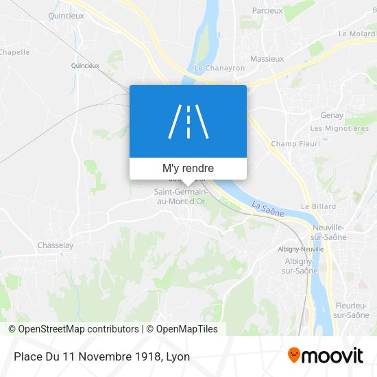 Place Du 11 Novembre 1918 plan