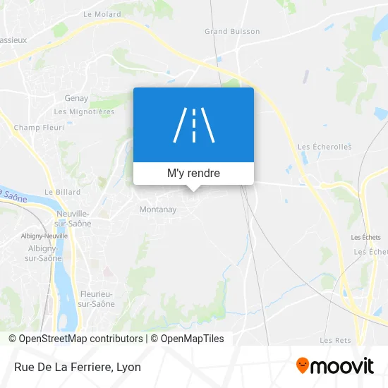 Rue De La Ferriere plan