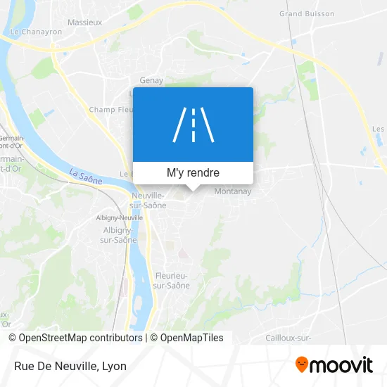 Rue De Neuville plan