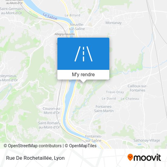 Rue De Rochetaillée plan