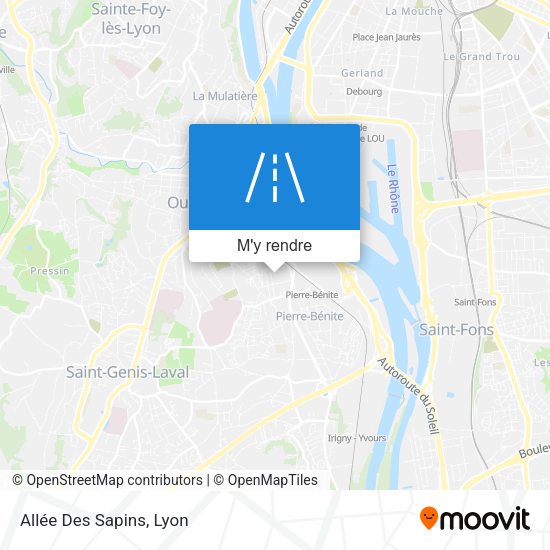 Allée Des Sapins plan