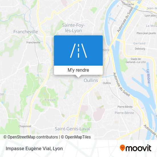 Impasse Eugène Vial plan